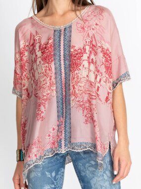 Johnny Was House Halsey Top